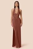 Belleza Gown Rust - Nookie