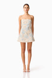 Nia Embroidered Mini Dress - Elliatt