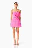 Laurentia Floral Applique Mini Dress - Elliatt