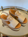 Quincie Almond Leather Shoes - Django & Juliette