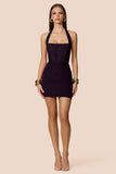 Belleza Mini Dress Plum - Nookie