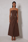 Briella Dress Chocolate - Elle Zeitoune