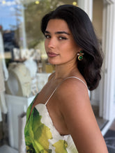 Santorini Green Drop earrings