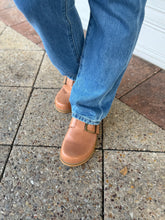 Zilten Tan Leather Mules - Django & Juliette