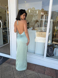 Logan Dress Pastel Mint - Elle Zeitoune
