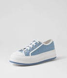 Genesiss Denim Fabric Shoes - Django & Juliette