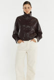 Jude Leather look Jacket - Fate & Becker