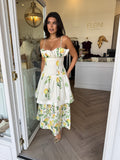 Hana Tiered Maxi Dress - Elliatt