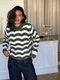Nikkita Wavy Stripe Knit - Sass