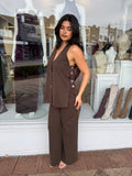 Nevra Side Panel Vest - Sass