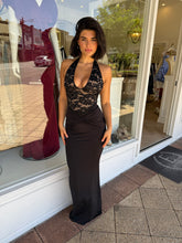 Lennox Halter Maxi Black - Nookie