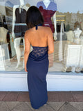 Lina Halter Drape Maxi Dress - Runaway the Label