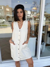 Sabine Denim Vest Dress - Sass