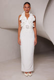 Ashton Dress White - Elle Zeitoune