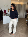 Ascot Stich Sweater - Betty Basic