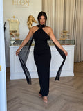 Martini High Neck Gown - Nookie