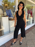 Sirocco Knit Jumpsuit - The Aegean Collection