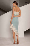 Isabella Dress Powder Blue - Elle Zeitoune