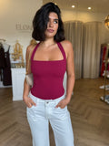 Evie Halter Bodysuit - Marttini By Lana