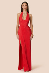 Belleza Gown Dress Cherry - Nookie