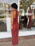 Belleza Gown Rust - Nookie