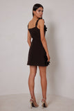 Hanna Dress Espresso - Elle Zeitoune