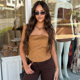 Zaela Strapless Bustier - Runaway The Label