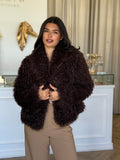 Wynn Cropped Fur Jacket - Fate & Becker