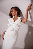 Ashton Dress White - Elle Zeitoune