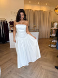 Maggie Dress White - Elle Zeitoune