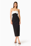 Elysia Satcontrast Midi Dress - Elliatt