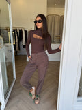 Tori Turtleneck Bodysuit Espresso - Marttini By Lana