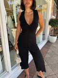Sirocco Knit Jumpsuit - The Aegean Collection