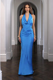 Penelope Drape Gown Lagoon - Nookie