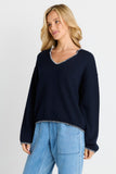 Ascot Stich Sweater - Betty Basic