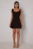Hanna Dress Espresso - Elle Zeitoune