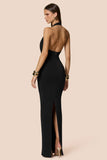 Portia Halter Maxi Black - Nookie
