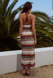 Vernanza Halter knit maxi - Runaway the Label