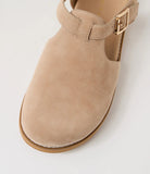 Zona Sandy Suede Clogs - Django & Juliette