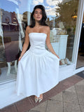 Maggie Dress White - Elle Zeitoune