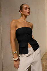 Dolton Top Black - Runaway the Label