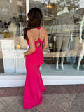 Danielle Dress Fuchsia Pink - Elle Zeitoune