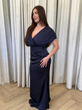 Dennis Gown Midnight Blue - Elle Zeitoune