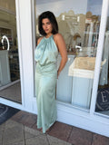 Logan Dress Pastel Mint - Elle Zeitoune