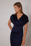 Dennis Gown Midnight Blue - Elle Zeitoune