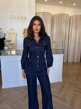 Wren Denim Sculpted Jacket - Fate & Becker