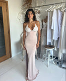 Lacey Gown Champagne - Amy Taylor