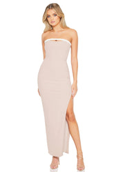 Nouveau Gown Dress Nude - Nookie