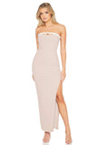 Nouveau Gown Dress Nude - Nookie