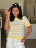 Jules Stripe Tee - Sass
